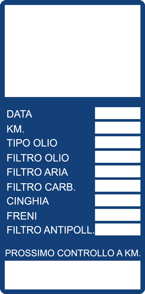 Adesivo 510 Blu