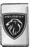 peugeot rettangolare Bianco