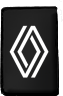 renault rettangolare Nero